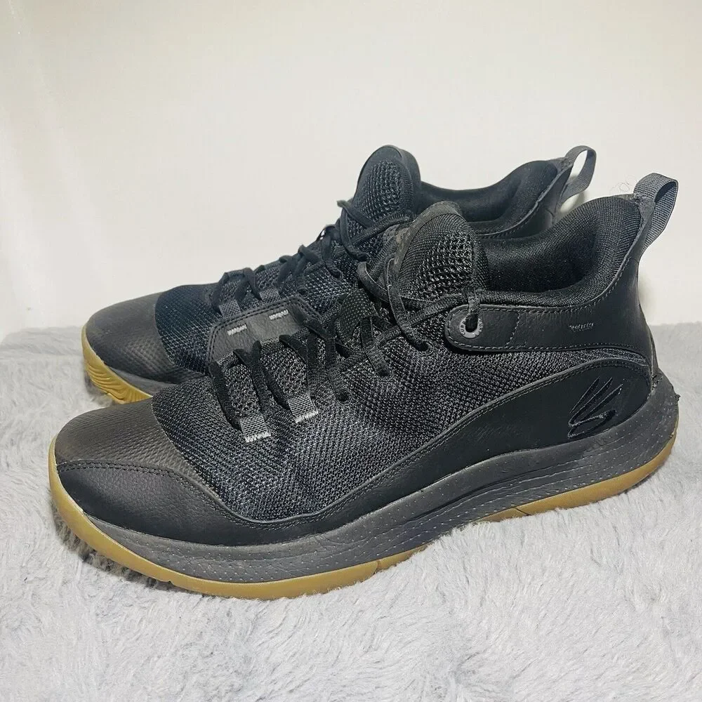 Under Armour Curry 3Z5 Basketball Shoe Men’s Size 13 3023087-003 Black Brown